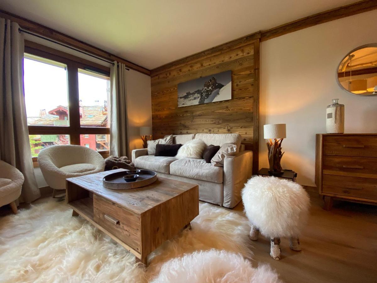Arcs 1950: Luxury Chalet Apartment with Mont Blanc Views Les Arcs  Exterior photo